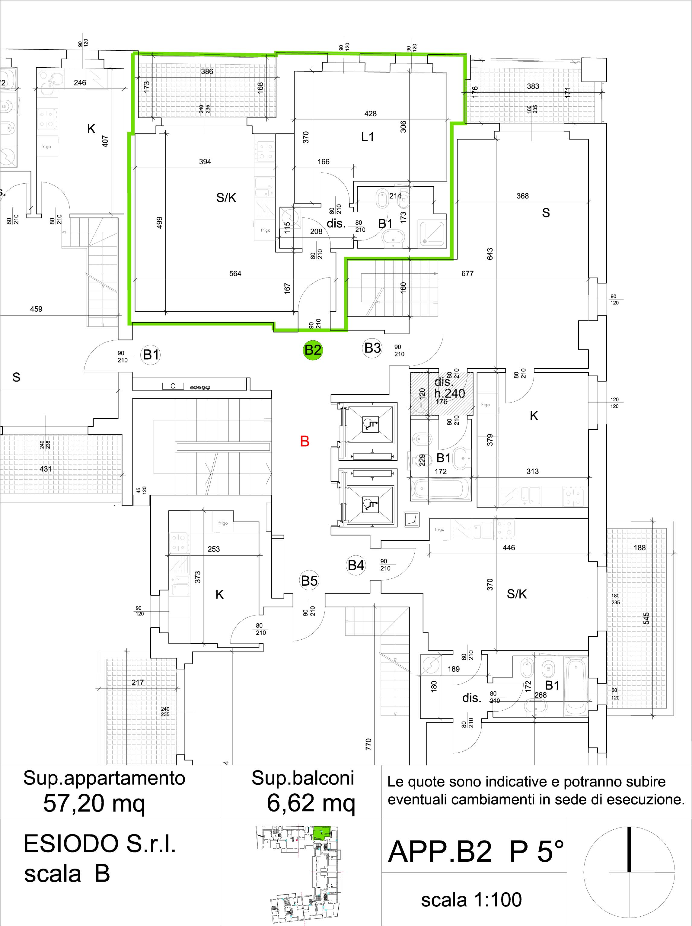 bilocale - Residenza esiodo -  vendita appartamenti precotto - Milano